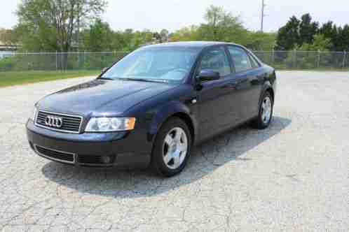 2003 Audi A4 2003 AUDI A4 1. 8T QUATTRO AWD