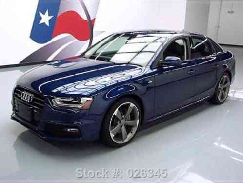 2014 Audi A4 BLACK OPTIC PREM PLUS AWD S-LINE NAV