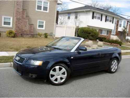 Audi A4 Convertible (2004)