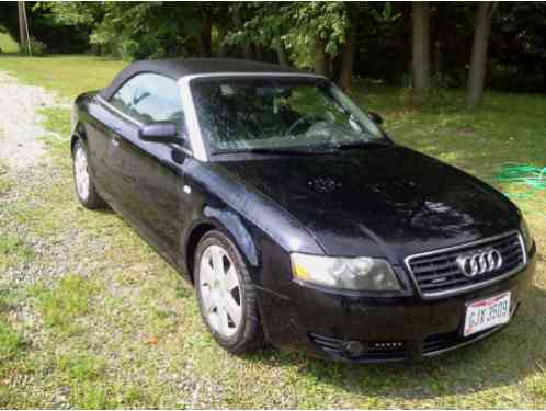 2006 Audi A4 Quattro Convertible