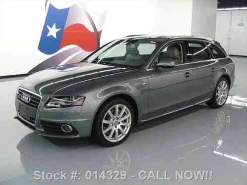 2012 Audi A4 QUATTRO PREM PLUS AWD S LINE PANO ROOF NAV