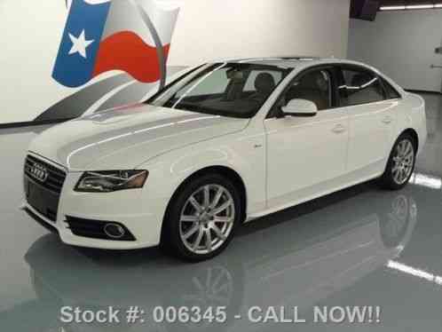 Audi A4 QUATTRO PREM PLUS AWD TURBO (2012)