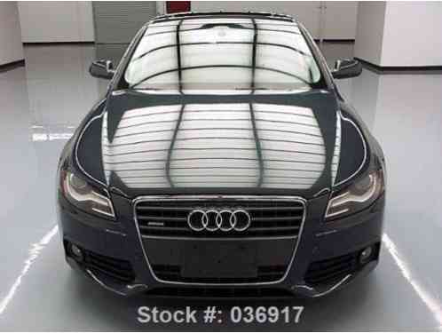 2010 Audi A4 QUATTRO PREMIUM PLUS AWD SUNROOF NAV