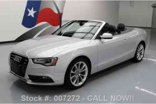 Audi A5 2. 0T PREM PLUS CONVERTIBLE (2013)