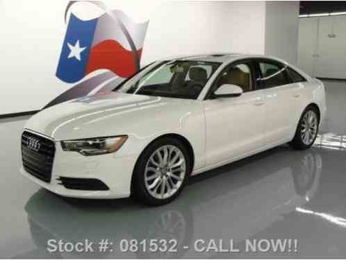 2012 Audi A6 2. 0T PREMIUM PLUS SUNROOF NAV REAR CAM