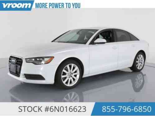 2013 Audi A6 NAVIGATION HEATED SEATS SUNROOF REAR CAMERA