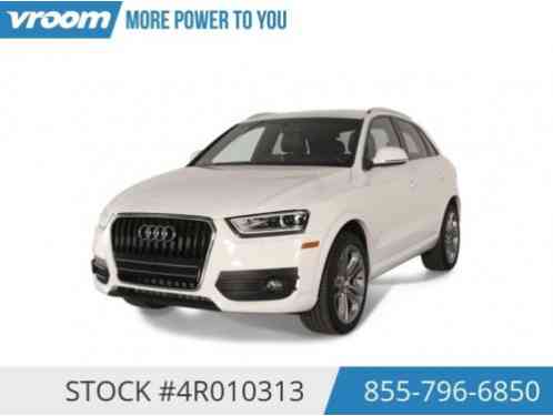 2015 Audi Q3 BOSE SOUND NAVIGATION HEATED SEATS REAR CAMERA