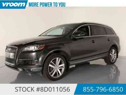 2013 Audi Q7 NAVIGATION PANOROOF REARCAM BOSE HEATED SEATS AWD