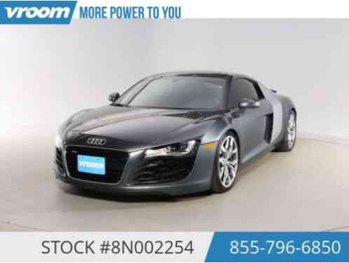 2009 Audi R8 4. 2 Certified 2009 19K MILES NAV REARCAM HTD SEATS