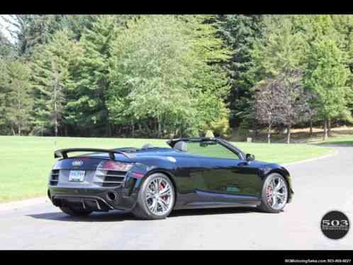 2012 Audi R8 GT 5. 2 quattro Spyder