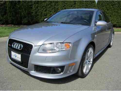 2007 Audi RS4 Base AWD 4dr Sedan Sedan 4-Door Manual 6-Speed