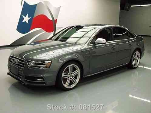 2014 Audi S4 3. 0T QUATTRO PREM PLUS AWD SUNROOF NAV