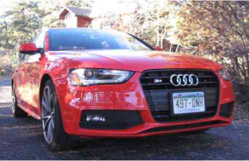 Audi S4 Black/Magma Red NAPA (2015)