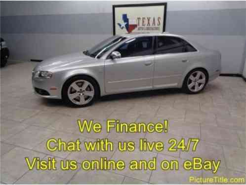 2006 Audi S4 GPS Navi Leather Heated Seats Sunroof