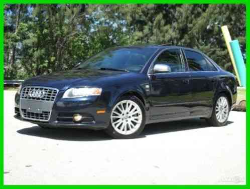 2007 Audi S4 QUATTRO AWD V8 4. 2L GPS NAVIGATION LOADED