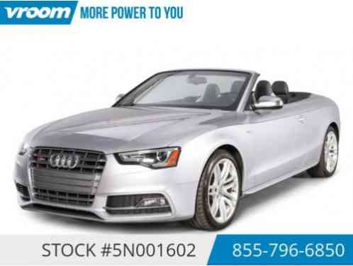 2015 Audi S5 3. 0T quattro Premium Plus Certified 2015 11K MILES