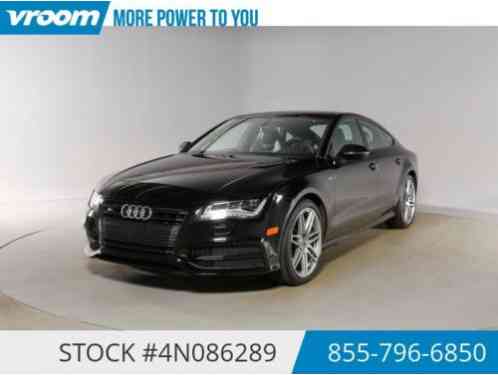 2014 Audi S7 4. 0T Prestige Certified 2014 23K MILES 1 OWNER NAV