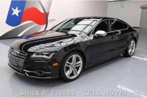 2013 Audi S7 4. 0T QUATTRO PRESTIGE AWD SUNROOF NAV