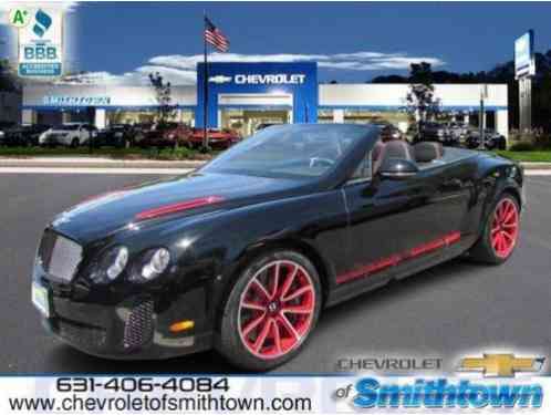 2013 Bentley Bentley Continental Supersports ISR Limited to 100 cars worldwide