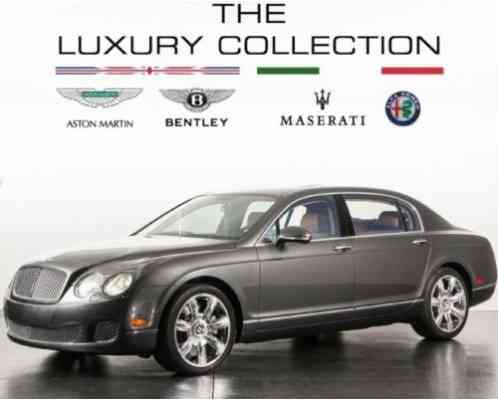 2012 Bentley Continental Flying Spur (MSRP $208, 045)