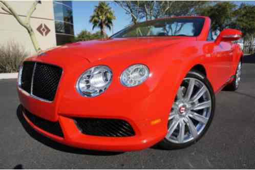 2013 Bentley Continental GT Bentley GT GTC Convertible 1 Owner Clean CarFax