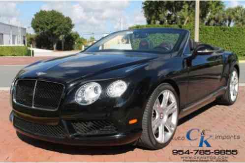 2013 Bentley Continental GT CONVERTIBLE RED CALIPERS HEATED/AC SEATS 21in WHEELS