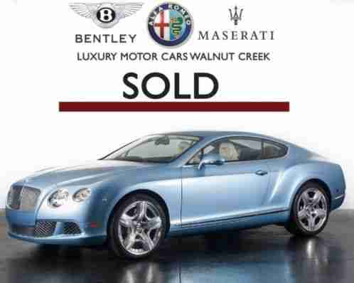 2012 Bentley Continental GT