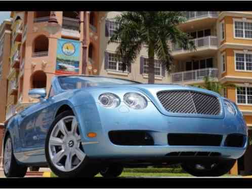 2007 Bentley Continental GT GTC Convertible