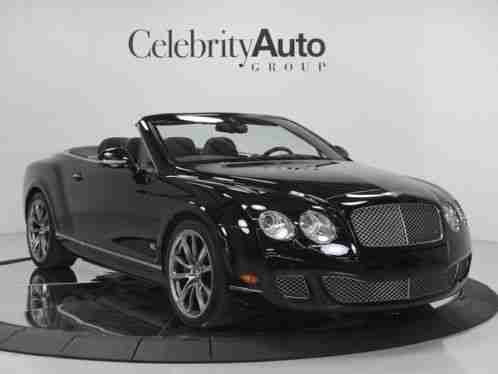 2011 Bentley Continental GT GTC Speed 80-11 Edition