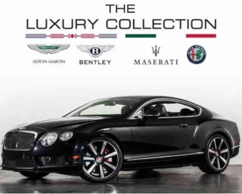 2014 Bentley Continental GT (MSRP 219K)