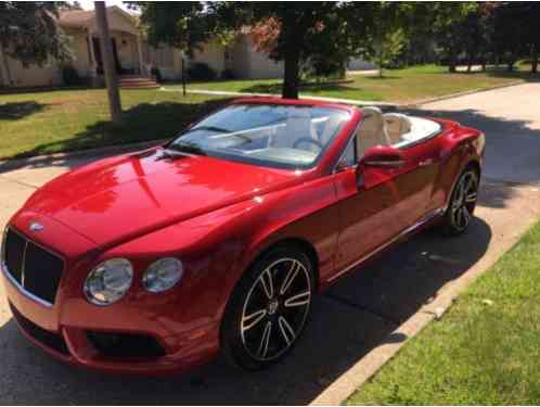 2013 Bentley Continental GT GTC V8 Convertible 2-Door