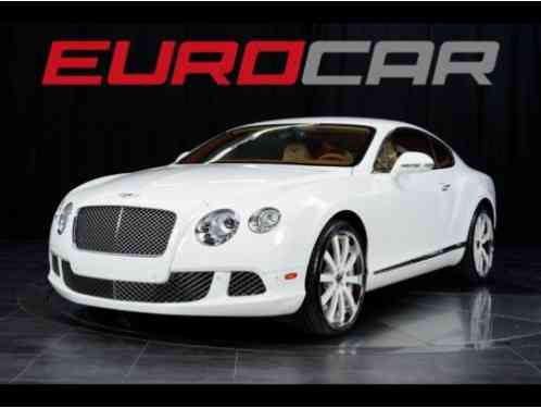 2012 Bentley Continental GT MULLINER EDITION ($216, 515. 00 MSRP)