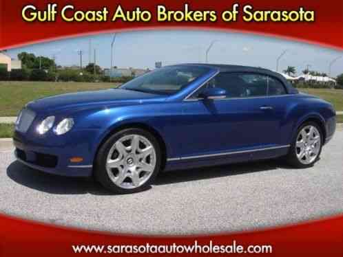 2008 Bentley Continental GT MULLINER FL CAR! 39K MILES! CARFAX CERT! SHARP!