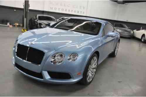 2013 Bentley Continental GT MULLINER PACKAGE