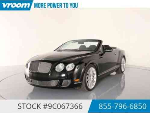 2011 Bentley Continental GT Speed Certified 2011 19K MILES NAV HTD SEATS