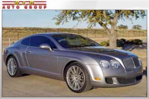 2010 Bentley Continental GT Speed Coupe