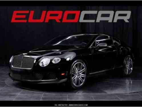 2013 Bentley Continental GT SPEED EDITION ($235, 530. 00 MSRP)