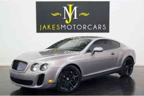 2010 Bentley Continental GT Supersports ($281K MSRP!. . . . 1-OWNER!)