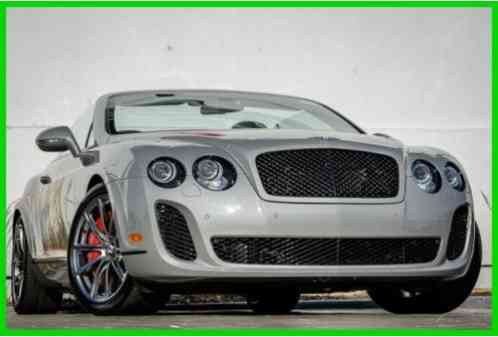 Bentley Continental GT Supersports (2012)