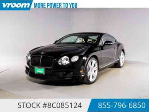 2013 Bentley Continental GT V8 Certified 2013 15K MILES NAV CLEAN CARFAX