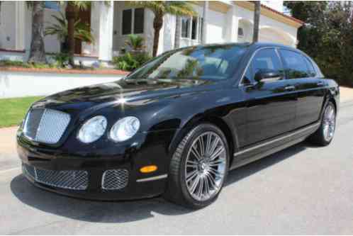 2006 Bentley Flying Spur SPEED EDITION w/20 or 22 WHLS. BLACK PIANO WOOD