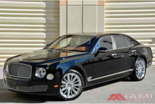 2013 Bentley Mulsanne Mulliner Premier Spec! $358, 140 MSRP! Loaded!