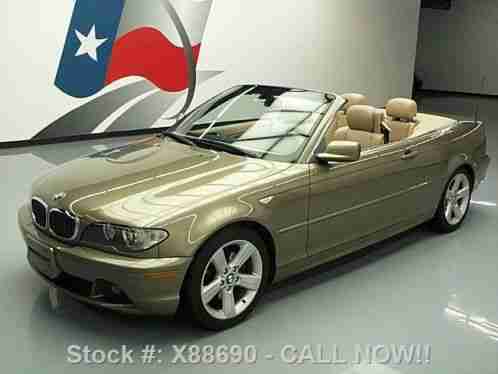 BMW 3-Series 325CI CONVERTIBLE (2006)