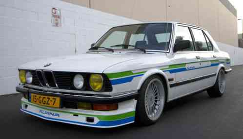 1982 BMW 5-Series 525i Euro Alpina Tribute