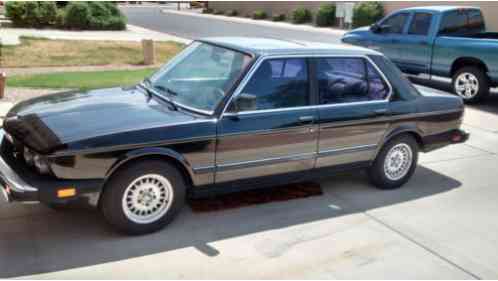 1986 BMW 5-Series 528e