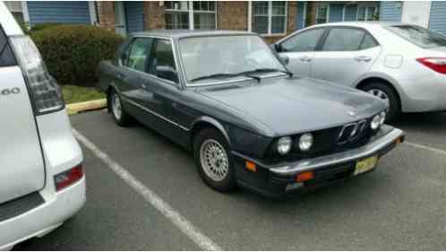 1987 BMW 5-Series