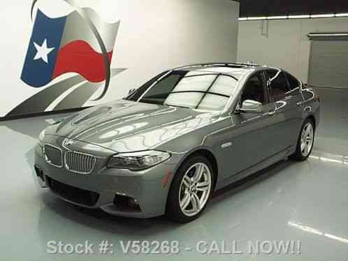 2012 BMW 5-Series 550I M-SPORT PADDLE SHIFT SUNROOF NAV