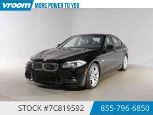 2013 BMW 5-Series i GPS HEATED SEATS PREMIUM PKG HEAD-UP DISPLAY