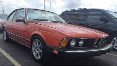 1982 BMW 6-Series 633CSi