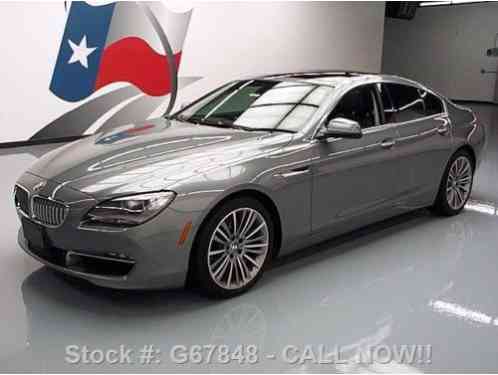 2013 BMW 6-Series 650I XDRIVE GRAN COUPE AWD SUNROOF NAV